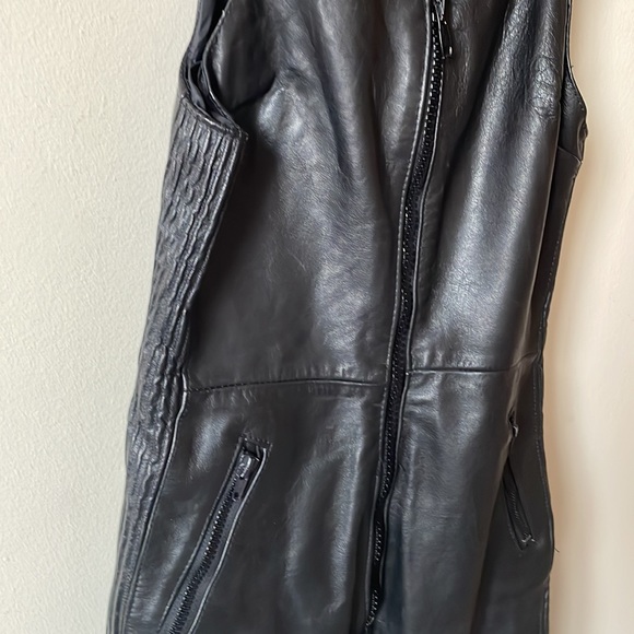 Vintage Harley Davidson Leather motorcycle Suit - size xs (9) - Picture 10 of 12